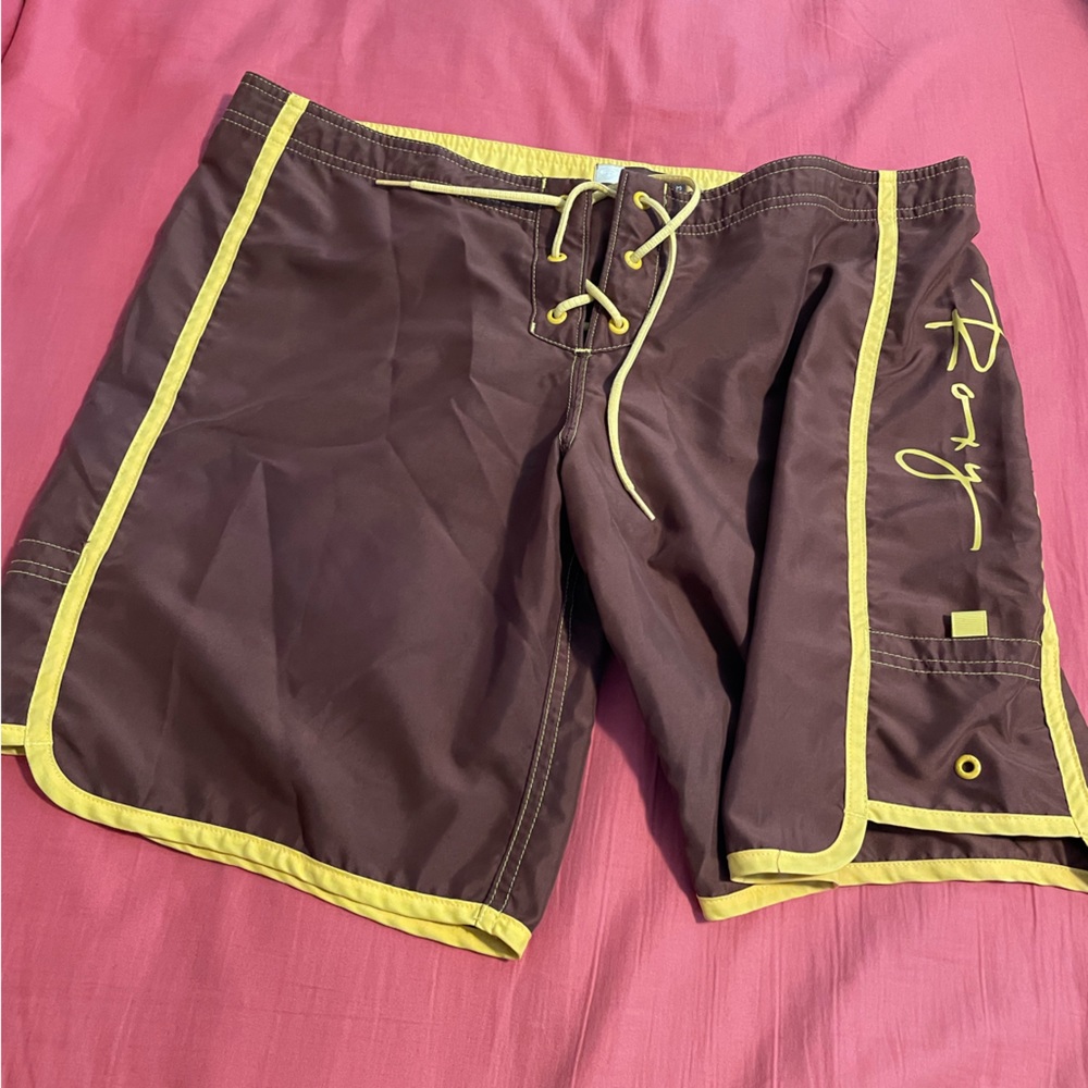 Brown Roxy Girls Boardshorts, size 13
